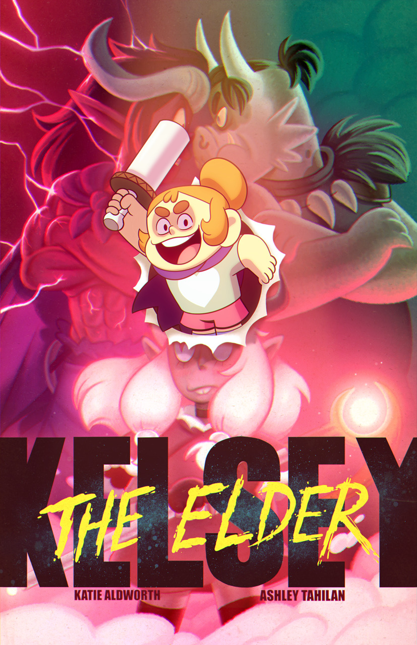 Kelsey the Elder Here’s a collab I did with @onihat for her first COTC board! It airs tomorrow at 5pm on Cartoon Network!