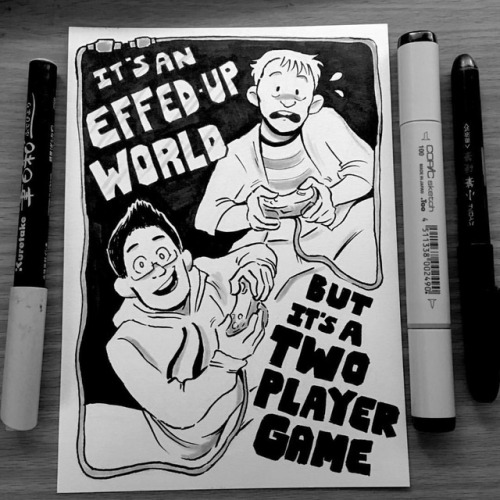 toonyart:a mini @bemorechillmusical fan art for #inktober,...