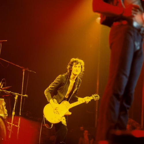 jefferson-mad-hippie:Led Zeppelin performing live onstage...