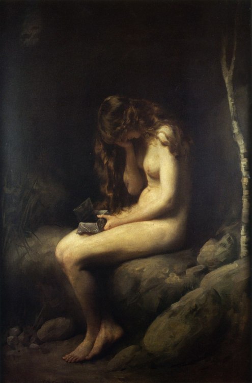 silenceformysoul:Thomas Benjamin Kennington - Pandora, 1908.