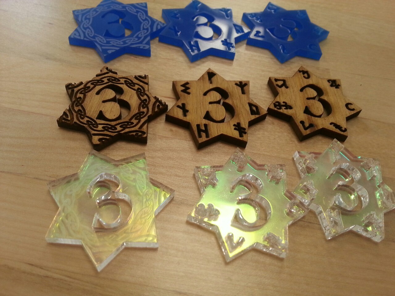 I'm mad with power! — DnD spell token prototypes, laser ...