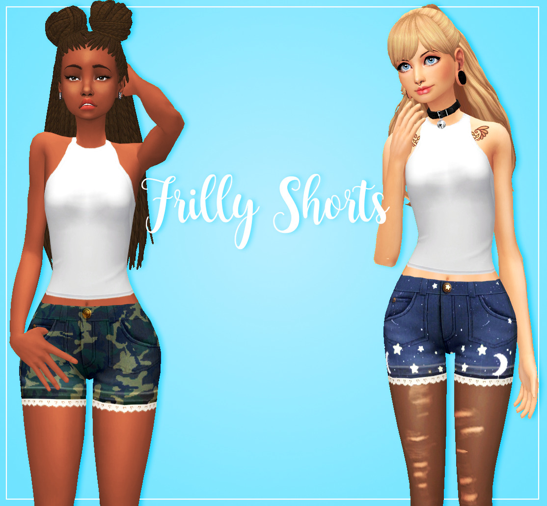 sul–sul: ☆ Frilly Shorts ☆ New frilly shorts... - Fantayzia Maxis Match