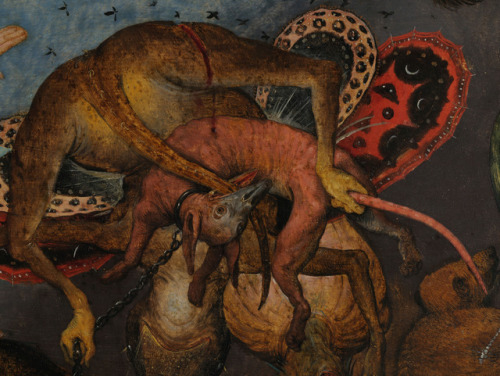 achasma:The Fall of the Rebel Angels (detail) by Pieter Bruegel...