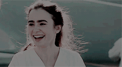 Výsledek obrázku pro lily collins gif rules don't apply