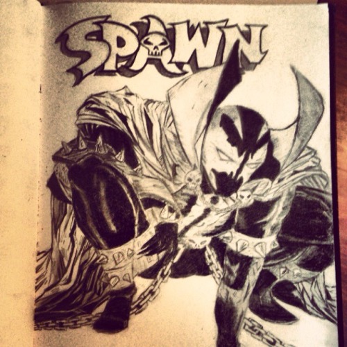 meghanhhunt:Spawn drawn by me #art