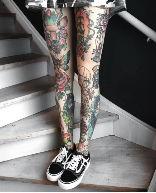 40 Cutest Leg Tattoos for Women in 2023  PROJAQK