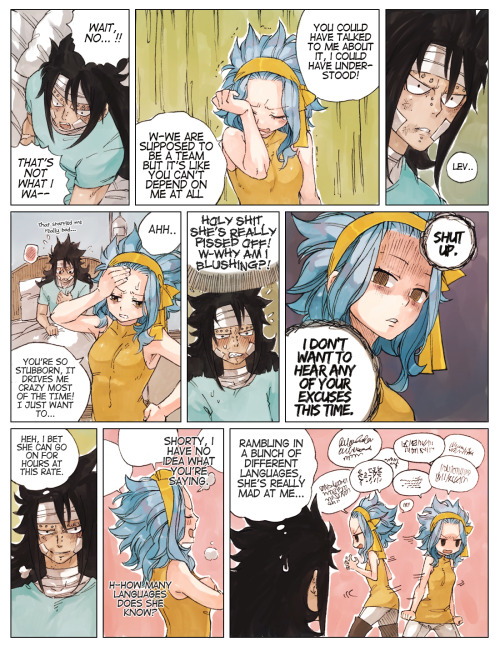 rboz:prompt 7 - jealousyDrawing a conflicted Gajeel is...