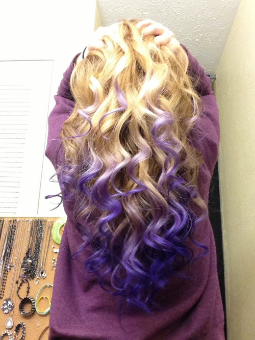 purple ombre on Tumblr