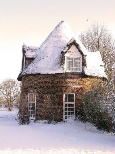 The Round House, an 18th century gothic folly in England