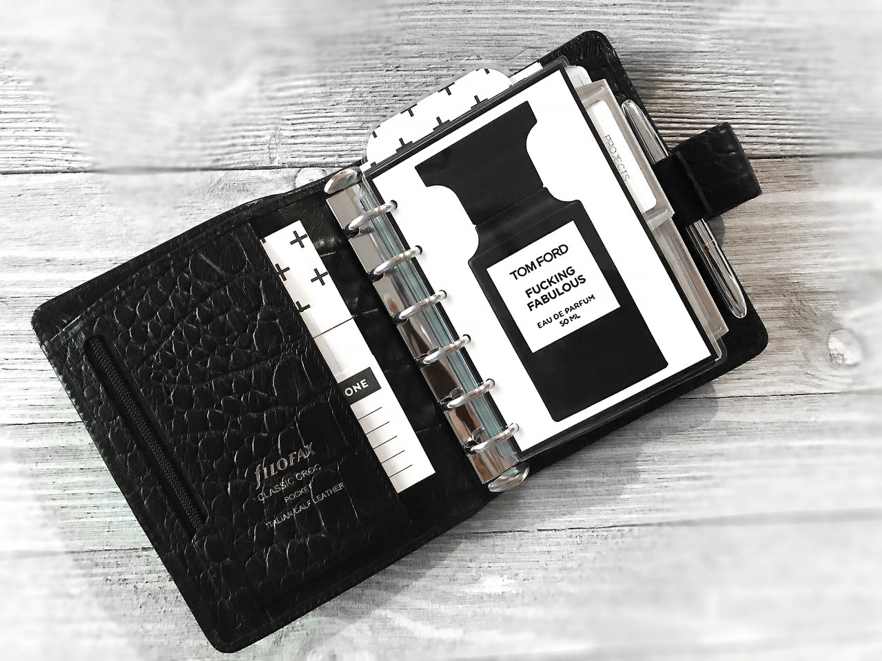 Filofax Pocket Classic Black