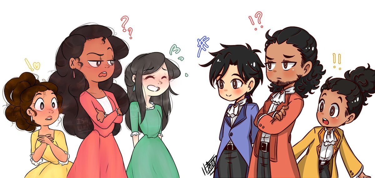 Take Me There To Disneyland — Aizy-boy: Schuyler Sisters & Brothers?! I ...