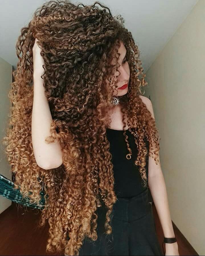 long curly hair goals