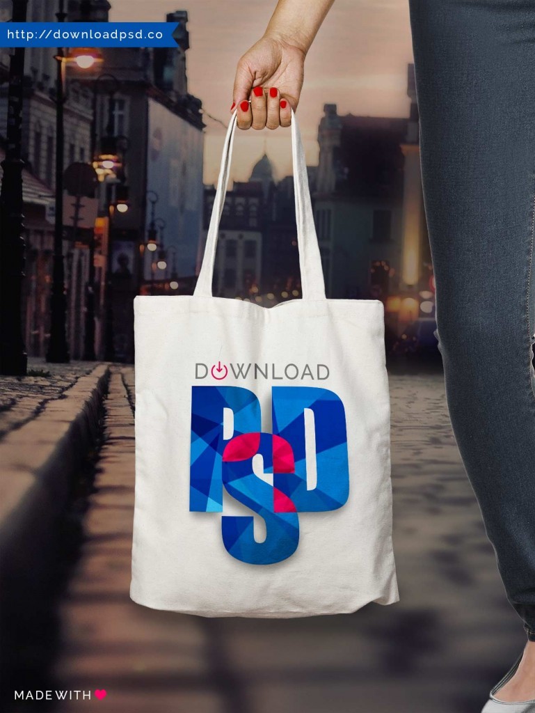 Download Downloadpsd - Free PSD Download - Canvas Shopping Bag ...