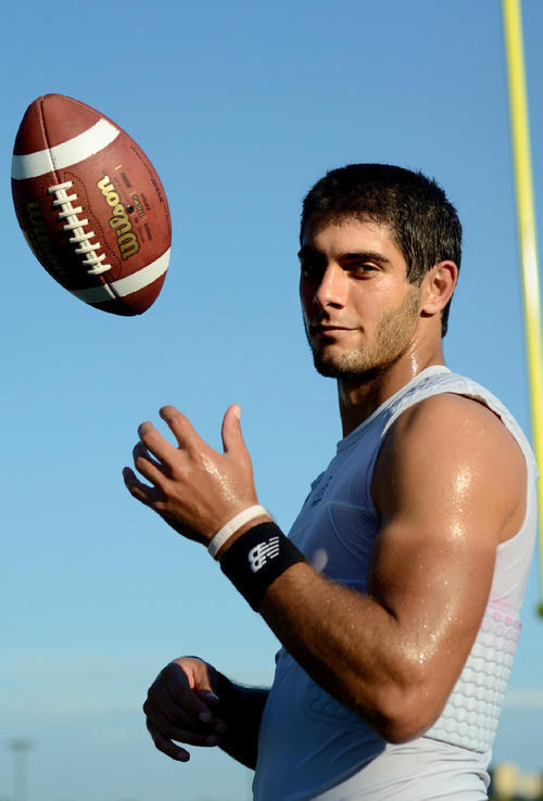 jimmy garoppolo shirtless