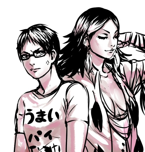 manya-kun:Beautiful Dorohedoro ladies~ ♥yes Kaiman counts...