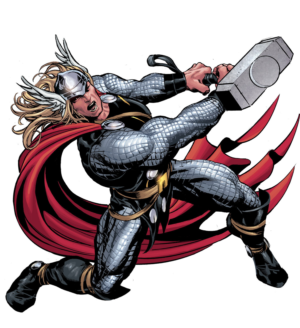 Mike Deodato, Jr. • Thor. Colors by Rain.