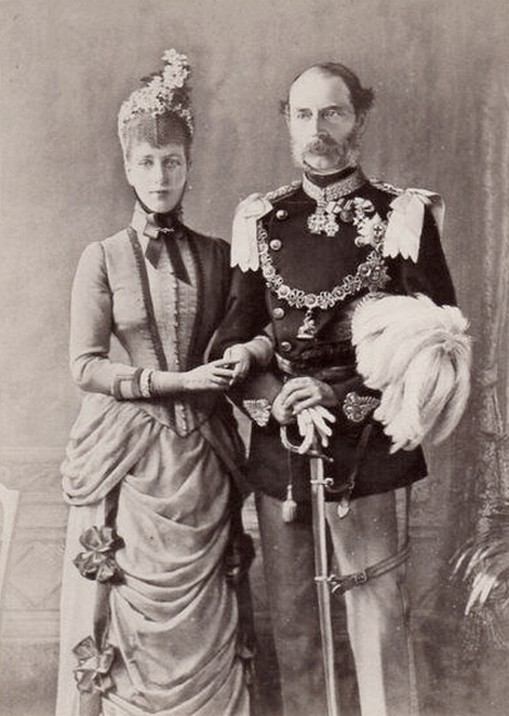 King Christian IX of Denmark and daughter,... - Post Tenebras, Lux