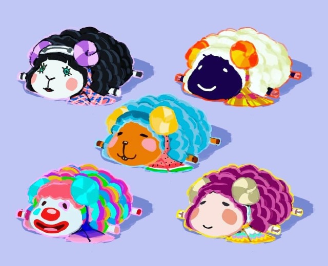 l u k e , My favorite Animal Crossing Sheeps! This is not an...