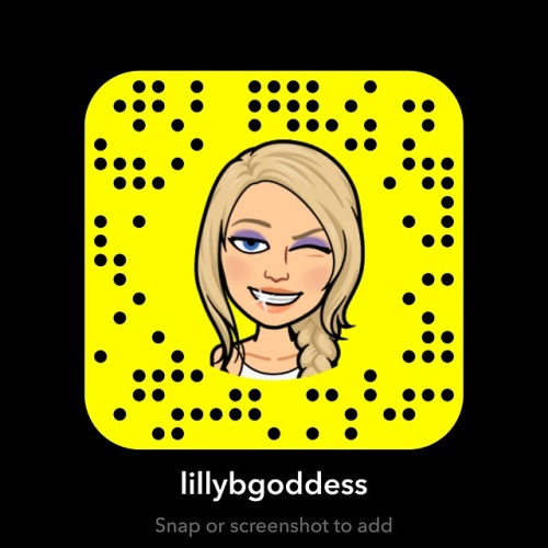 lillybgoddess:Premium Snapchat is available. Just scan the...