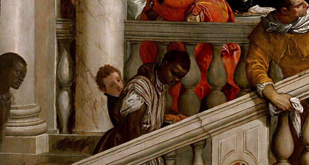 Paolo Veronese The Feast in the House of Levi - People of Color in