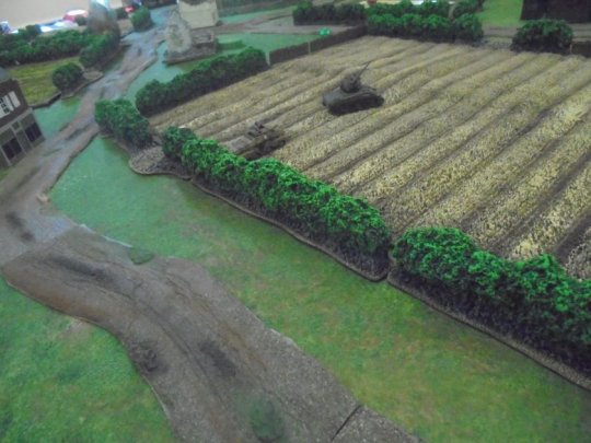 7a Sherman chases, Pz IVH shows up
