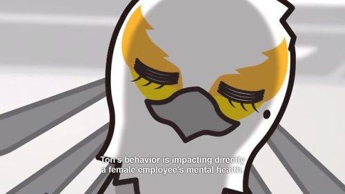 ladyloveandjustice:So. Aggretsuko is continuing to be...