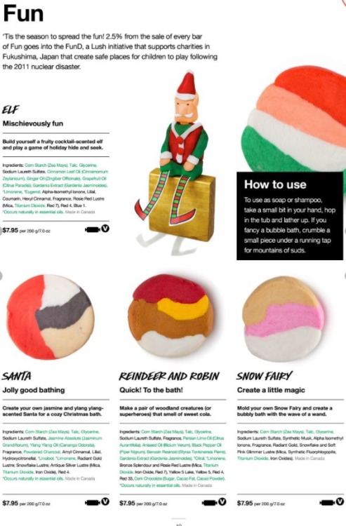 Lush Luv — Christmas bath products!!!!