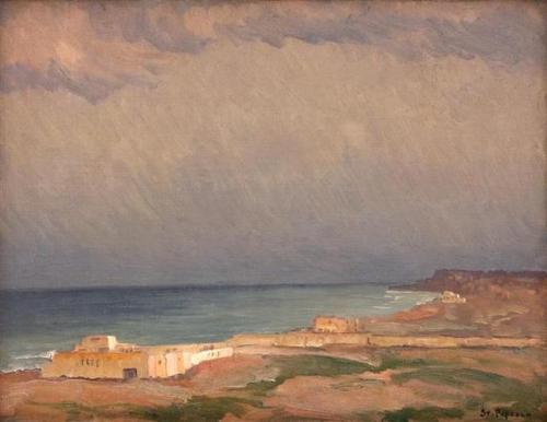 impressionism-art:Eforie Seashore (?)Stefan Popescu