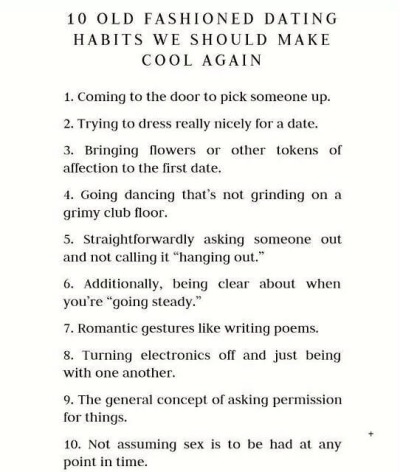 Vintage Dating tips