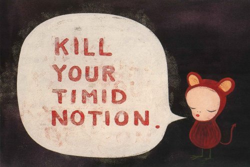 yoshitomo nara art words