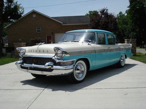 Packardbaker — 1957 Packard Clipper Town Sedan. Arctic White over...