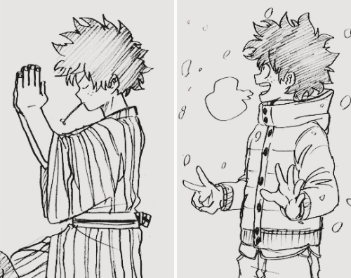 gabychii:flamefly:☆ Izuku Midoriya (plus All Might and...