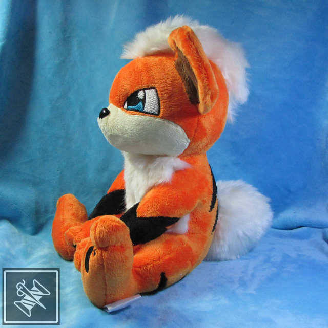 life size growlithe plush