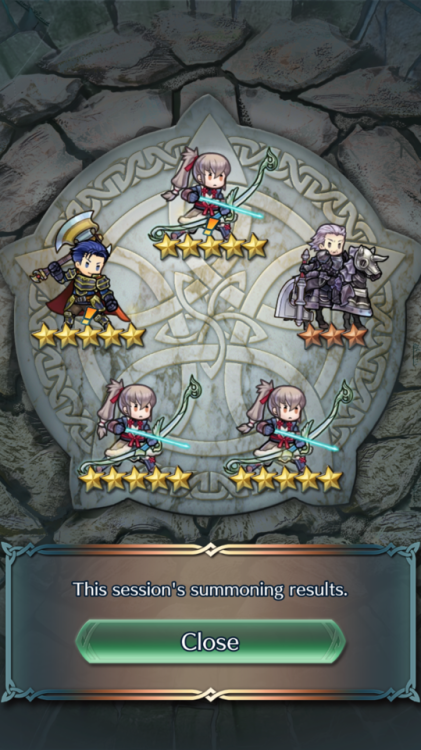 mundanemagic:This is the Tri-Takumi (and Hector) of good luck....