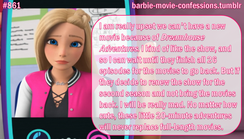 Can You Keep A Secret Barbie Movie Confessions 861 I Am