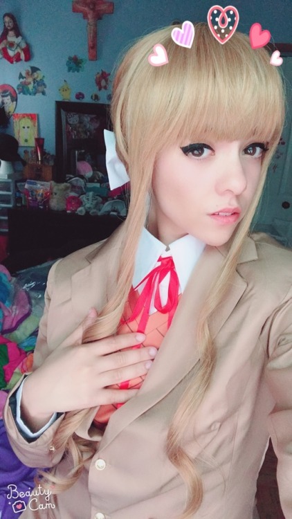 doki doki literature club ddlc monika doki doki literature club cosplay ddlc cosplay ddlc my cosplay the pup’s face irl people //