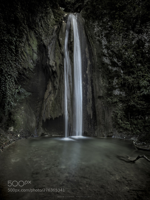 Waterfall. by Maxwell_rus