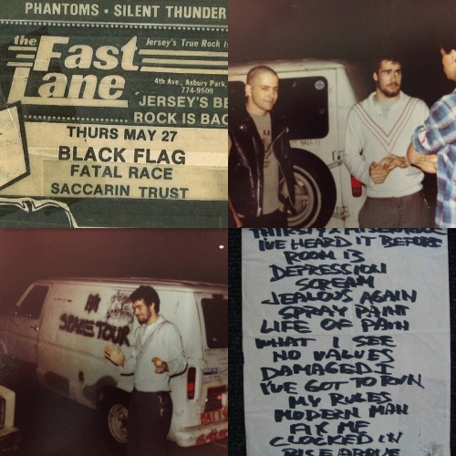 mainthreat:Black Flag live New Jersey 1982