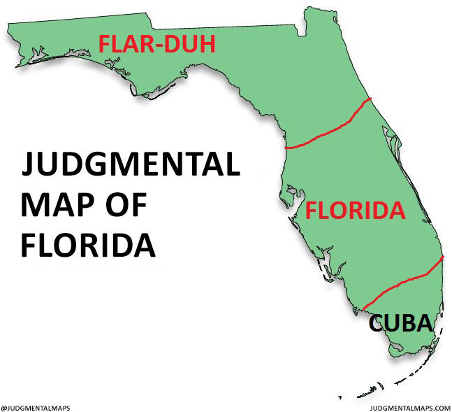 Judgmental Maps Florida By Jason L Copr 2015 Jason L All