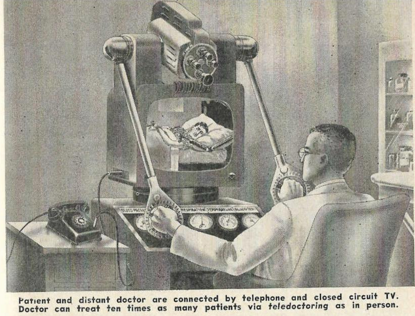 yesterdaysprint: “ Forecast by Hugo Gernsback, 1955 ”