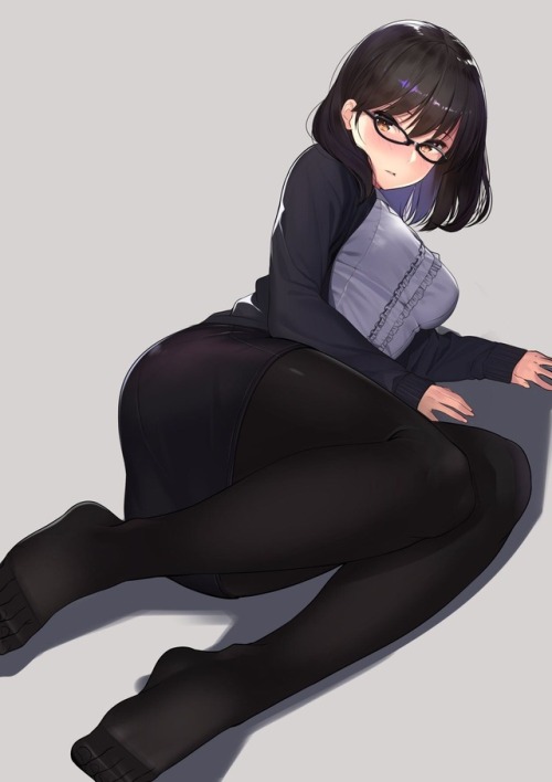 legendaryanimelegs:Office Secretary [Original]Click for more...