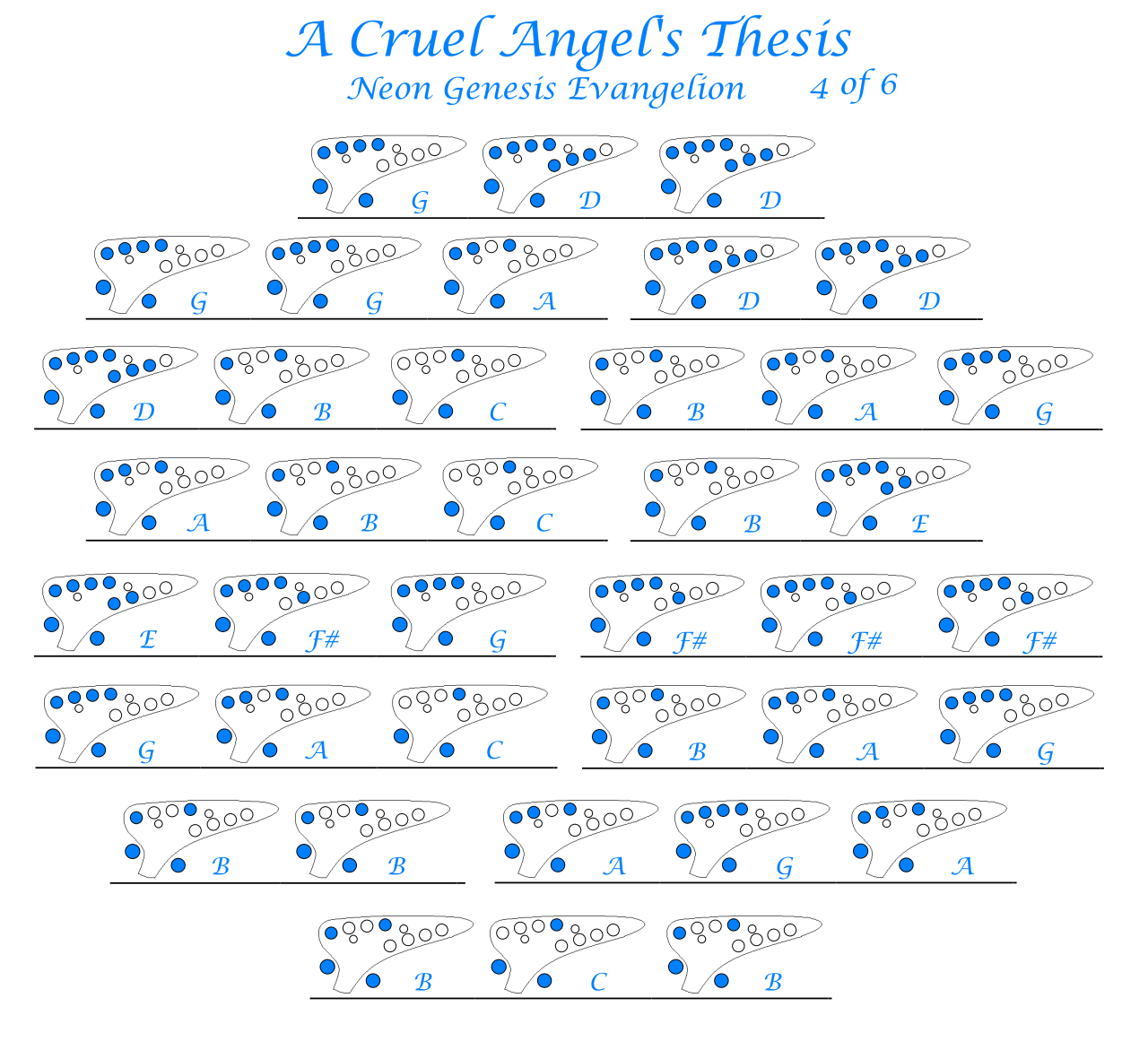 A Cruel Angel's Thesis - Yōko Takahashi | PIANU - The Online Piano
