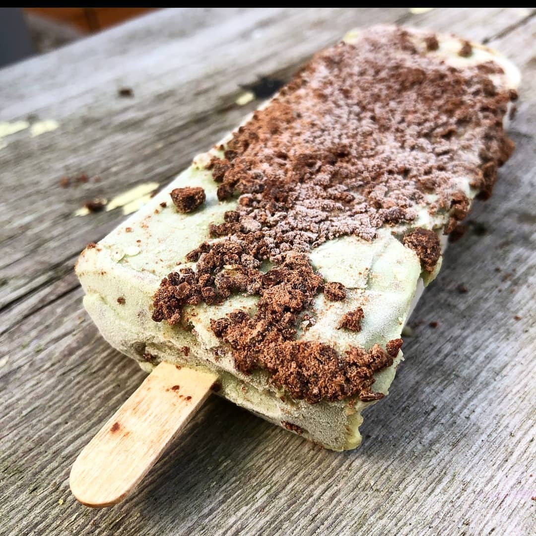 Mint Chocolate Chip Popsicle Yes Please