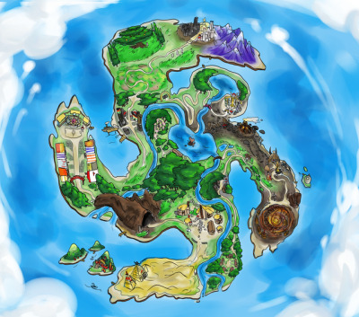 Pokemon Region Map Tumblr