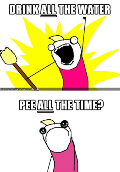 having to pee all the time Having to pee all the time
