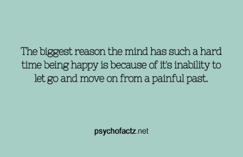 psychofactz:The biggest reason the mind has such a hard time...