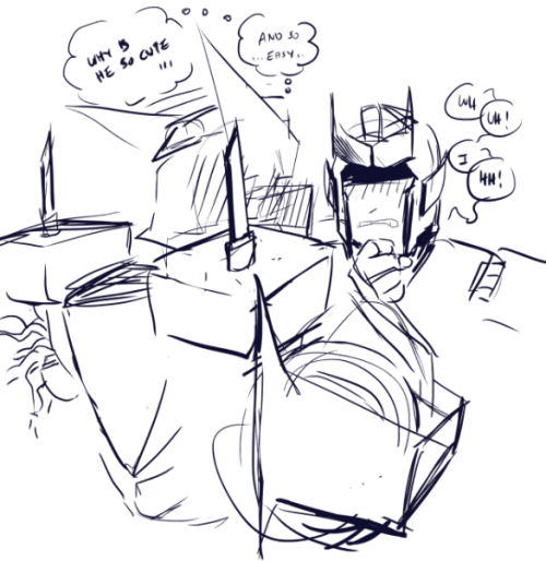 primeadv:more au young!ratchet and vet!drift stuff