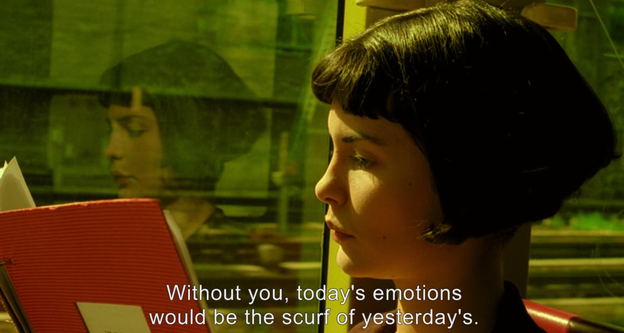 film stills: Amélie.