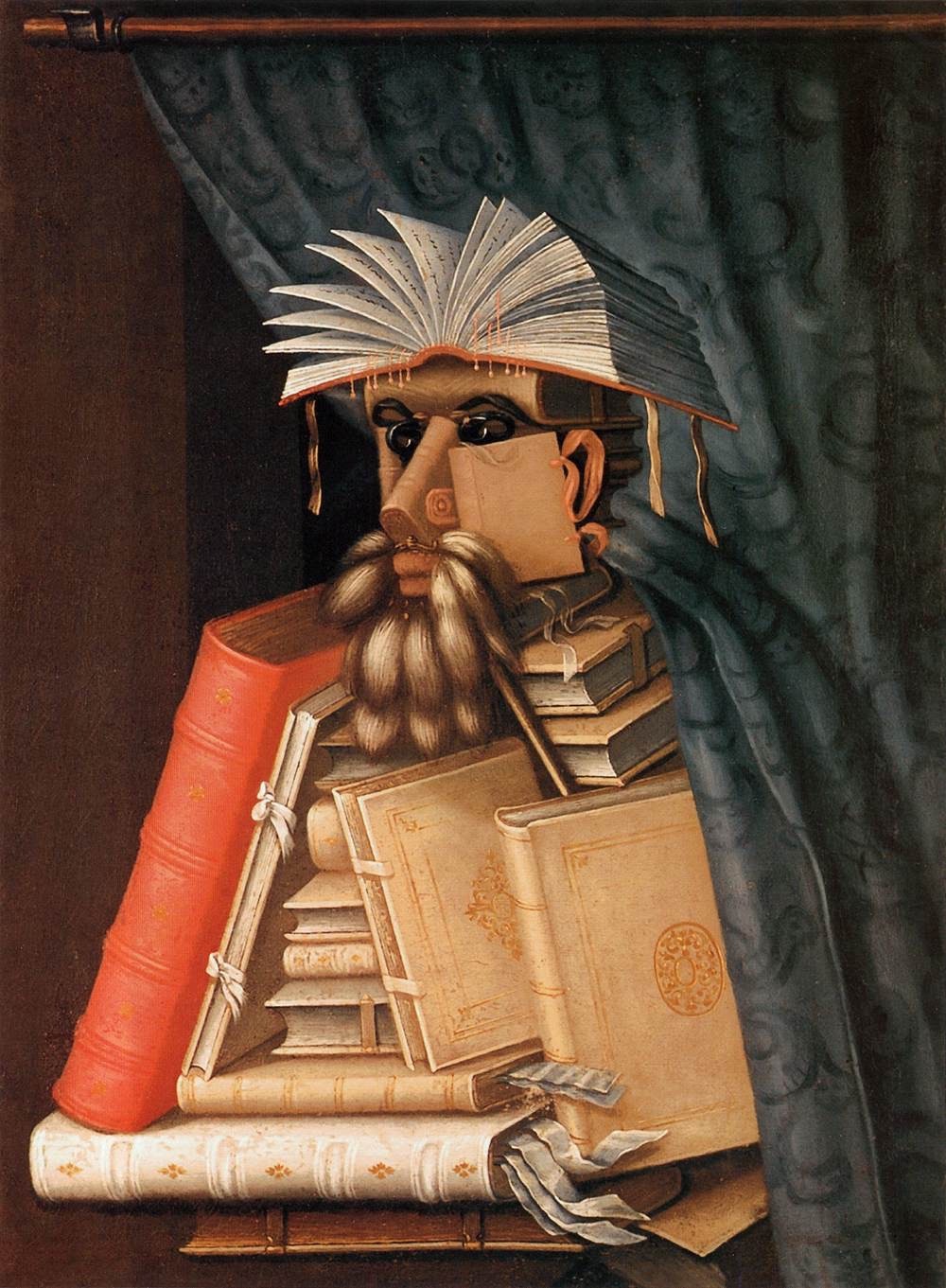 Design is fine. History is mine. — Giuseppe Arcimboldo, The Librarian