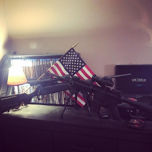 Freedom… It’s an American thing.#gorgeous #ar15 #beauty...